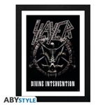 Slayer - Divine Intervention Framed Print - 12 inch. x 16 inch.