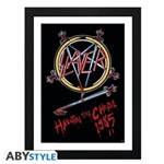 Slayer - Haunting the Chapel Framed Print - 12 inch. x 16 inch.