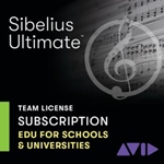 Sibelius | Ultimate Team 1-Year Subscription New License, Education Pricing