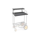 2-Tier Multimedia Shelf - for Rock-N-Roller Carts