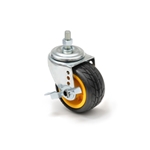 4 x 2 inch. Ground Glider Caster Pack with Brake - for Rock-N-Roller Carts