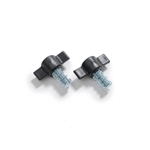 Set of Two 3/8 inch. Wingbolts with Springs Designed for R2, R6, R8, R10, R12 MultiCarts - for Rock-N-Roller Carts