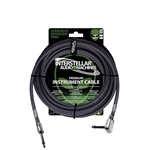 Hyperdrive Premium Instrument Cables - 20' - Angle-Straight Connectors