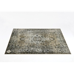 Vintage Persian Style Drum Rug 5.34' X 4.65' - Green