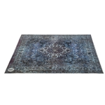 Vintage Persian Style Drum Rug 5.34' X 4.65' - Blue