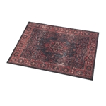Vintage Persian Pedal & Amp 2.62' X 1.96' - Black Red