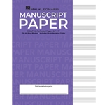 Hal Leonard Manuscript Paper