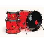 Josh Dun Torch 3-Piece Kit - Red Acrylic Shells - 8 inch. x 12 inch., 14 inch. x 16 inch., 18 inch. x 22 inch.