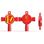 Josh Dun Drum Key - Red/Yellow