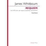 Requiem - for SATB Soprano Sax, Orchestra Vocal Score