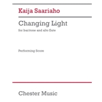 Changing Light - Baritone Voice and Alto Flute English