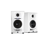 LP-UNFW 4 Inch 2-Way Powered Loudspeaker System with Bluetooth (Pair) - White