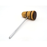 Low Boy Leather Daddy Beater - Natural with Black Stripes