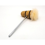 Low Boy Puff Daddy Beater - Natural With Black Stripes