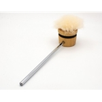 Low Boy Lightweight Puff Daddy Long Boy Beater  (9 inch. Length) - Natural with Black Stripes
