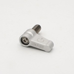 Low Boy Power Switch - 1/4 inch. Thread - Silver Finish