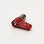 Low Boy Power Switch - M8 Thread - Red Finish