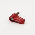 Low Boy Power Switch - 10/32 Thread - Red Finish