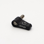 Low Boy Power Switch - 10/32 Thread - Black Finish