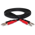 Stereo Interconnect, Dual 1/4 In Trs To Same, 3 M