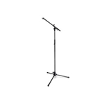 Microphone Stand, Tripod Base, Black