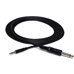 Mono Interconnect, 1/4 in. TS to 3.5 mm TRS, 5 ft.