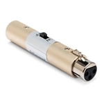 Power Switch, XLR3F to XLR3M
