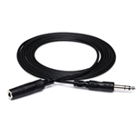 Headphone Extension Cable, 1/4 in. TRS to 1/4 in. TRS, 10 ft.