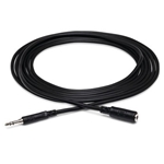 Headphone Extension Cable, 3.5 mm TRS to 3.5 mm TRS, 25 ft.