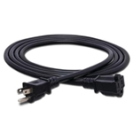 Power Extension Cord, NEMA 5-15R to NEMA 5-15P, 25 ft.