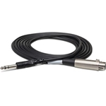 Balanced Interconnect, XLR3F to 1/4 in. TRS, 5 ft.