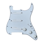 Lace Sensor Gold Loaded Pickguard - 3 Ply - White