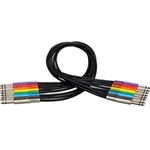 Balanced Patch Cables, TT TRS to Same, 3 ft.