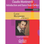Introduction and Dance (From La Favola D'orfeo)
