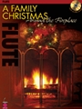 Family Christmas Around The Fireplace