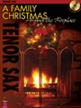 Family Christmas Around The Fireplace