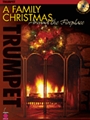 Family Christmas Around The Fireplace