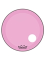 Powerstroke® P3 Colortone(TM) Pink Skyndeep® Drumhead with 5 inch. Offset Hole