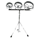 Rototom Drum - 6, 8, 10 Sizes - Pinstripe/Clear Drumheads