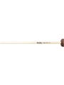 Medium Xylophone Mallets - 32x20mm Wood Disk - Rattan - Christopher Lamb Orchestral Series