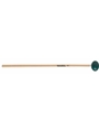 Medium Soft Xylophone Mallets - 1-1/8 Dark Green / White Tape - Rattan