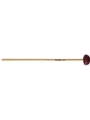 Soft Vibraphone Mallets - Burgundy Cord - Rattan