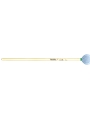 Medium Soft Marimba Mallets - Sky Blue Yarn - Rattan