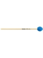 Medium Soft Marimba Mallets - Electric Blue Yarn - Rattan