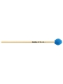 Medium Hard Marimba Mallets - Electric Blue Yarn - Rattan