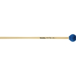 Hard Concerto Marimba Mallets - Electric Blue Bamboo Cord - Rattan