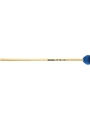 Very Hard Concerto Marimba Mallets - Electric Blue Bamboo Cord - Rattan