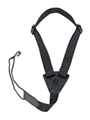 1 Wide Black Nylon Classical/ukulele Strap.