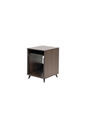 Elite Furniture Series 10u Studio Rack Table In Dark Walnut Finish