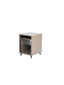 Elite Furniture Series 10u Studio Rack Table In Driftwood Grey Finish